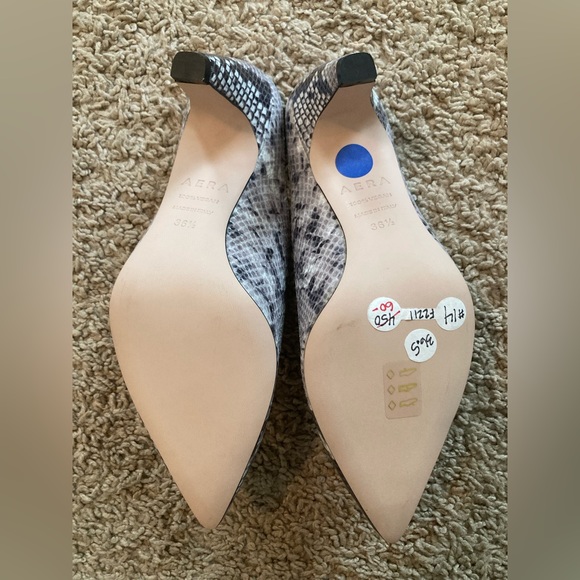 Aera Snakeskin Print Mules. Size 6.5. NWOT - Picture 3 of 8